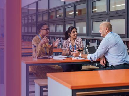 Teachers in a meeting